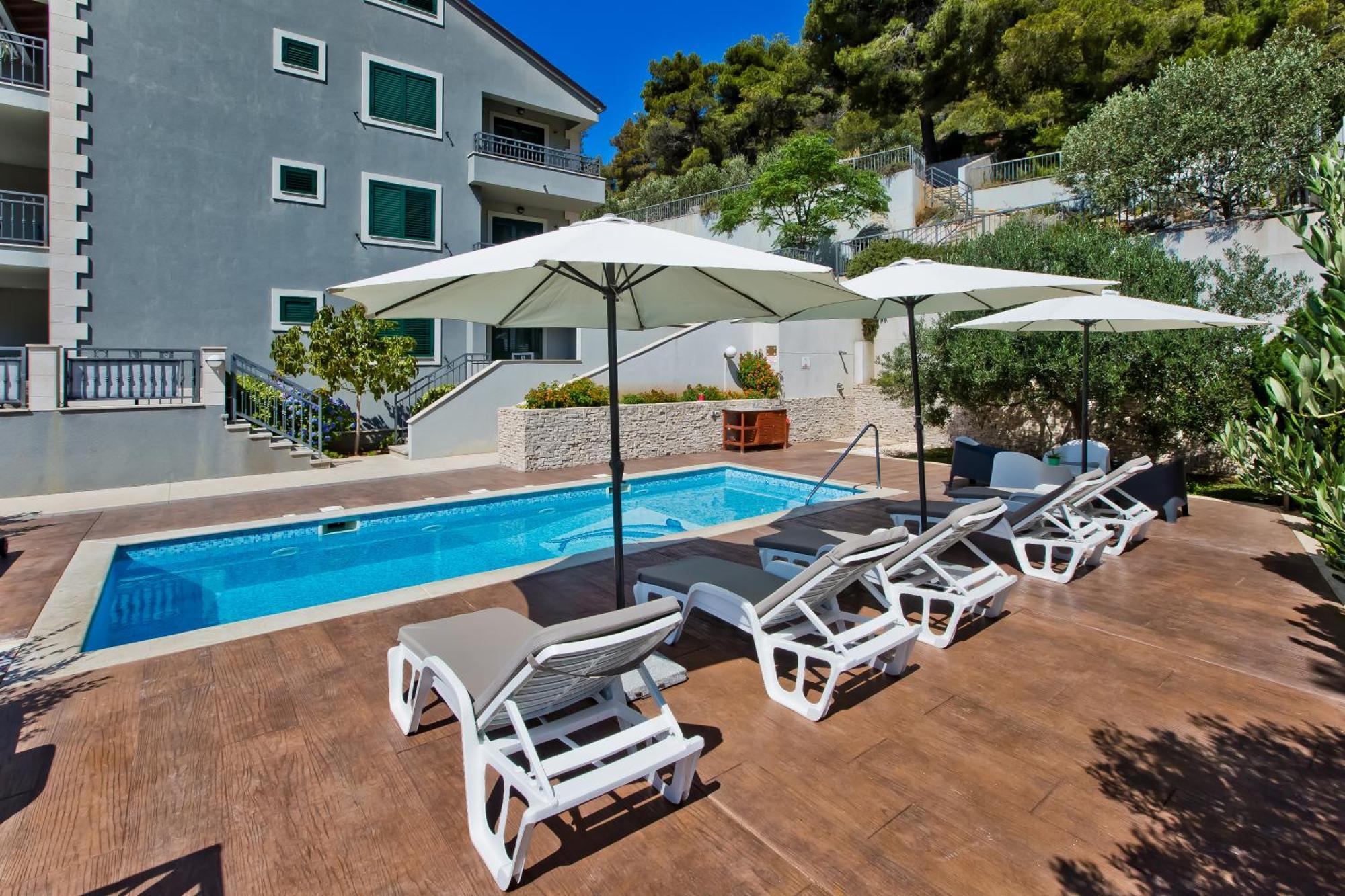 Luxurious Apartments Maslina With Beach Milna  Exterior foto